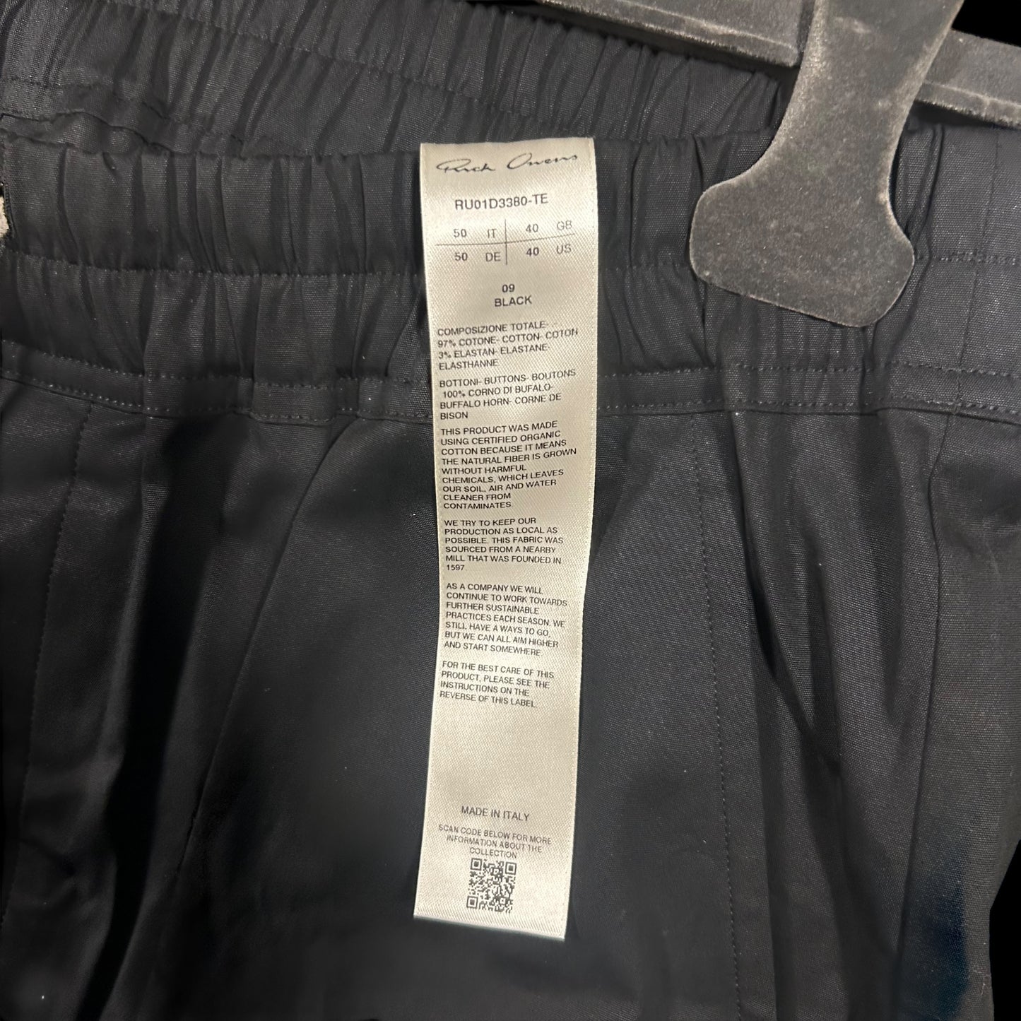 SS24 “Lido” Drawstring Long Trousers