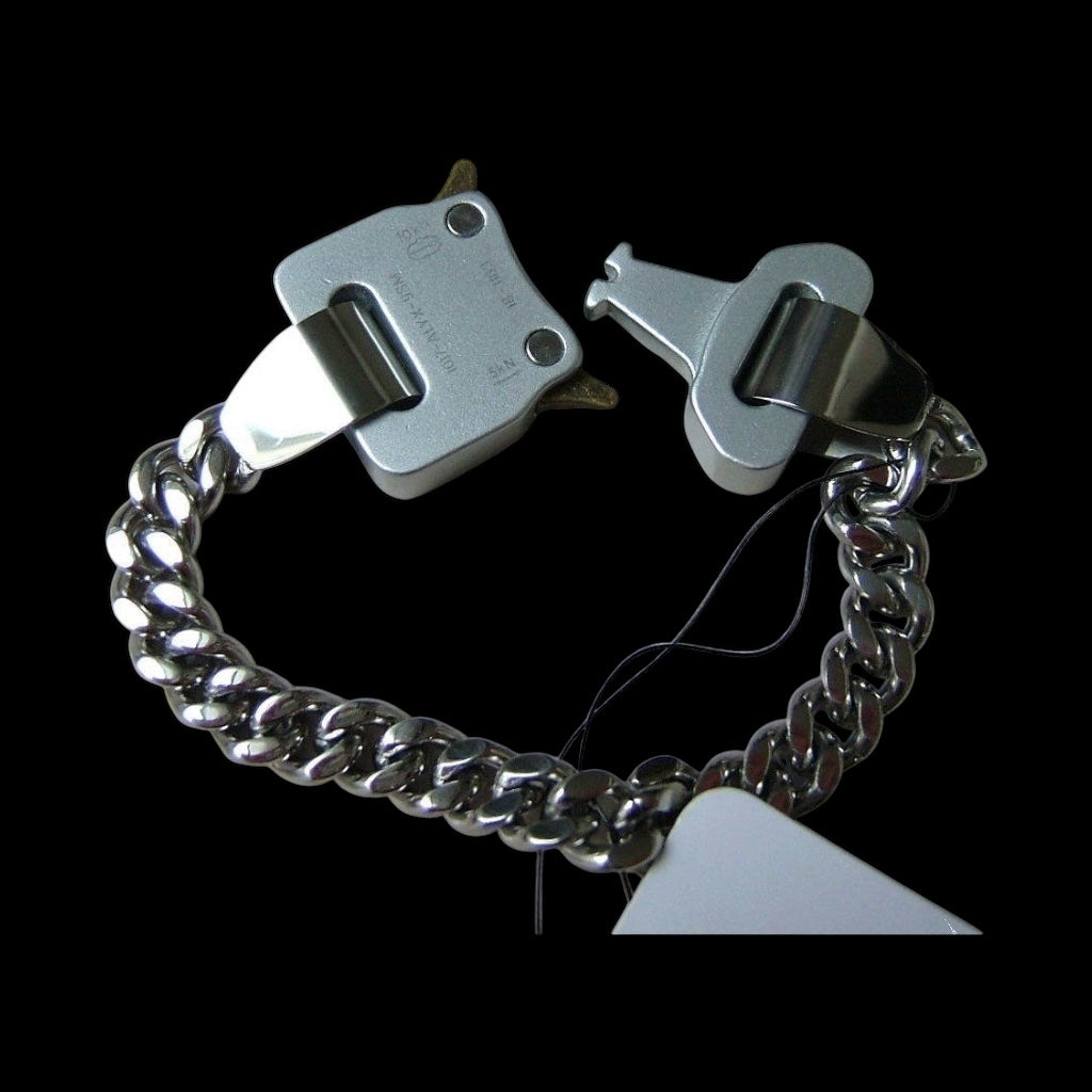 Silver Metal Buckle Bracelet