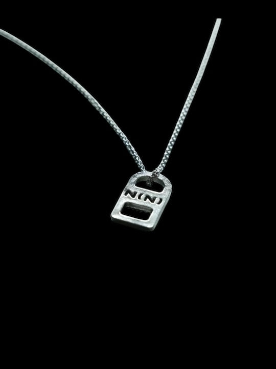 Logo Plate Pendant & Necklace