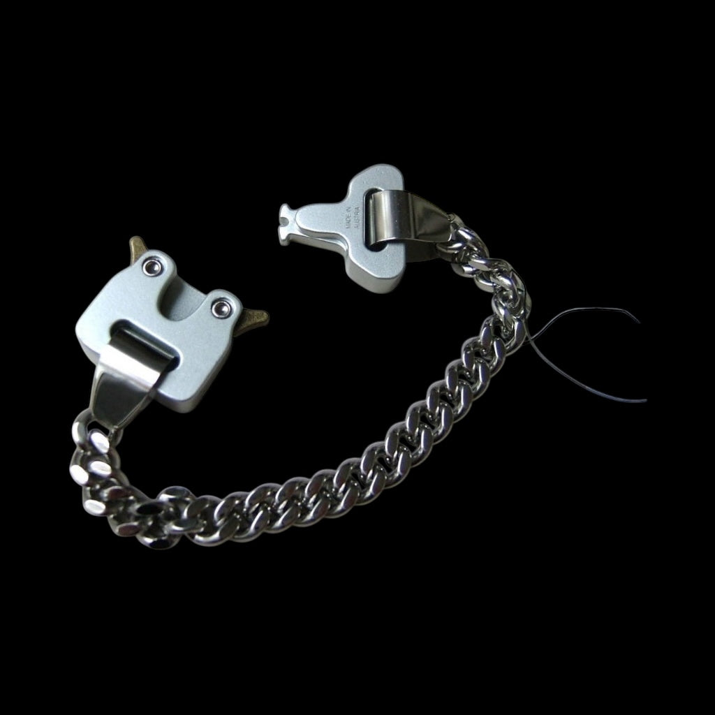 Silver Metal Buckle Bracelet