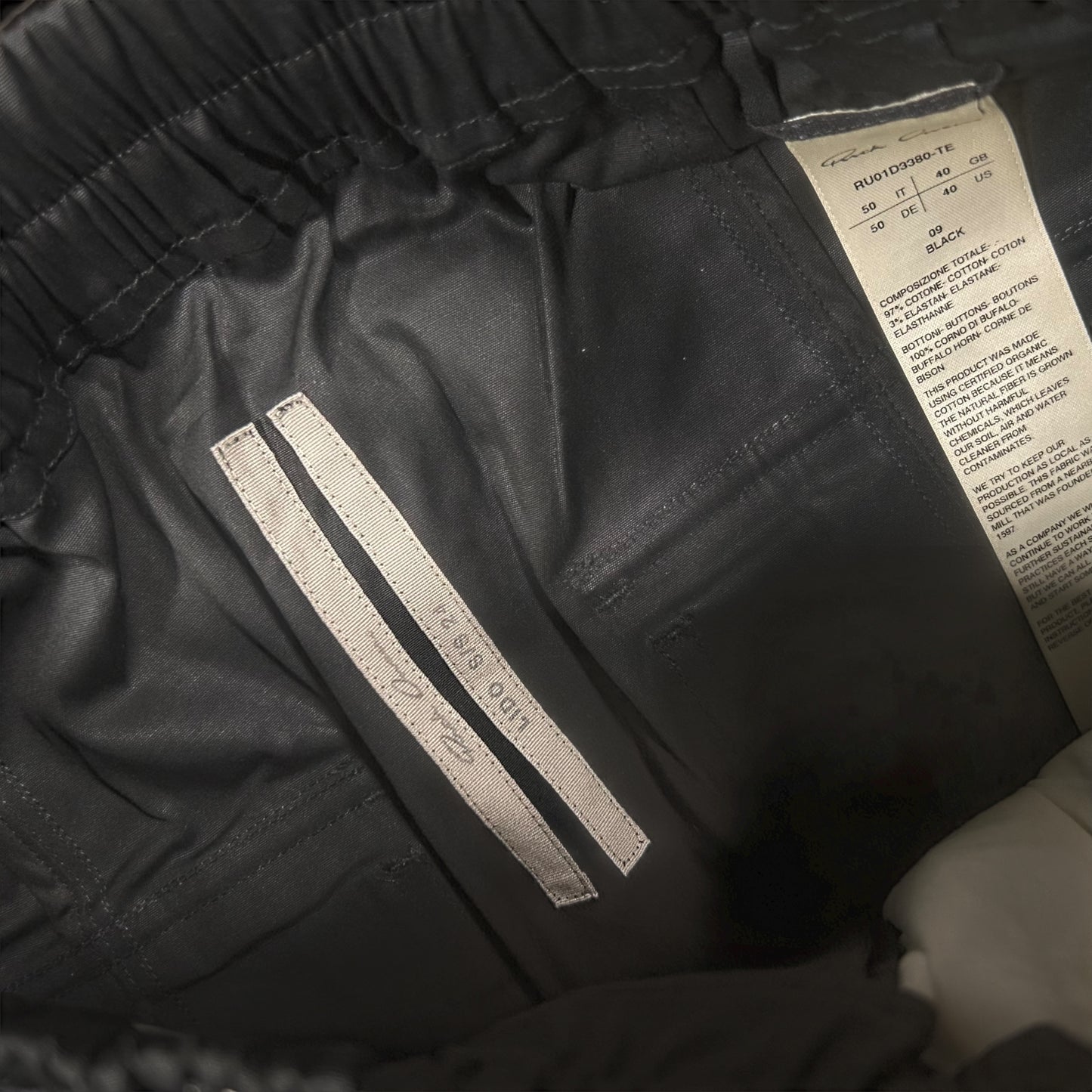 SS24 “Lido” Drawstring Long Trousers