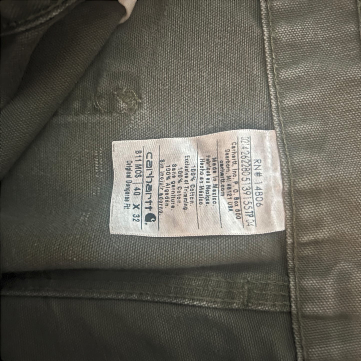 Carpenter Dungaree Fit Pants