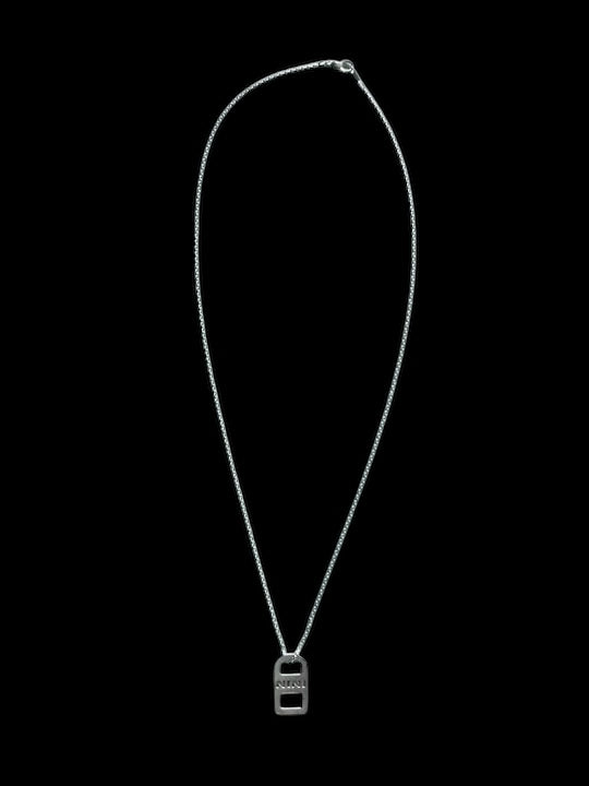 Logo Plate Pendant & Necklace