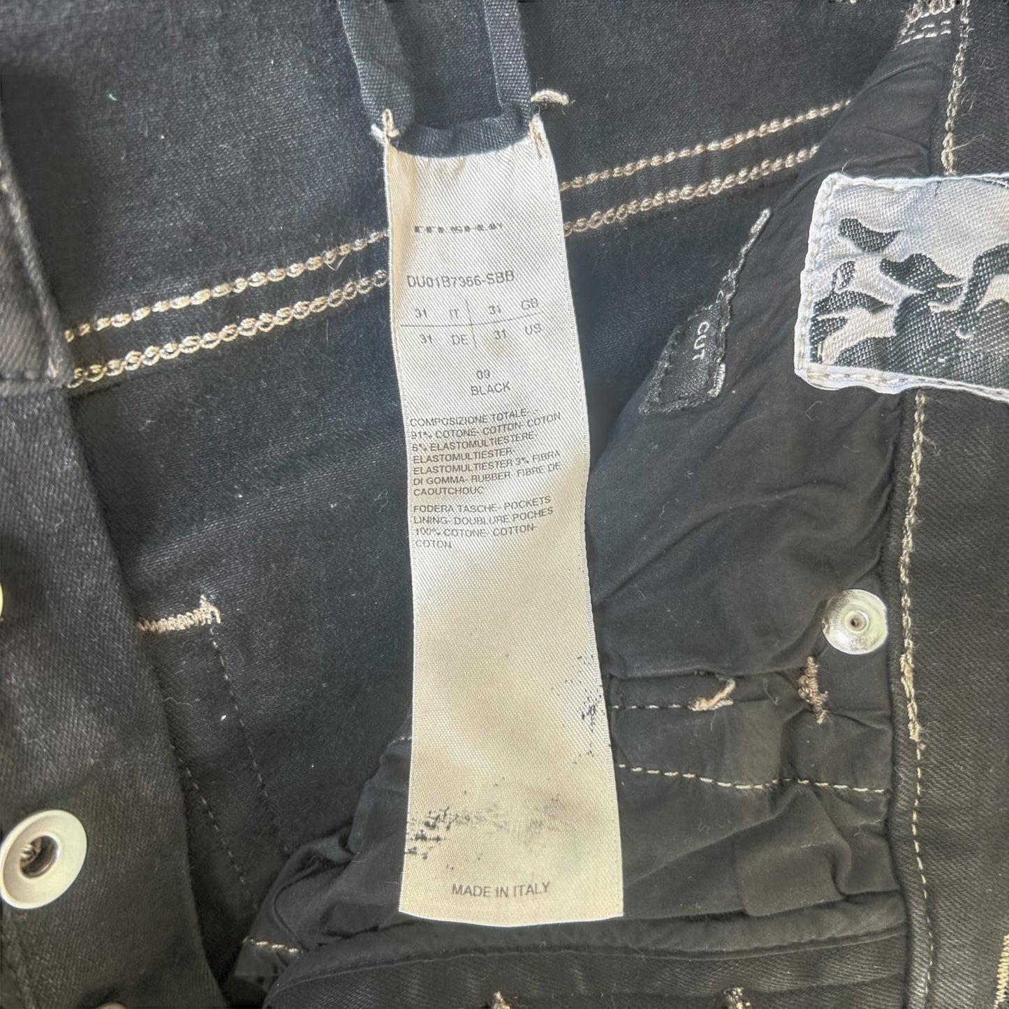 DRKSHDW SS22 “Fogachine” Detroit Cut Denim Jeans