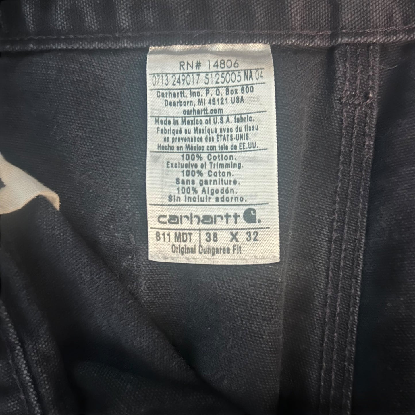Carpenter Dungaree Fit Pants